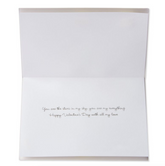 Star Crossed Lovers Valentine's Day Greeting Card